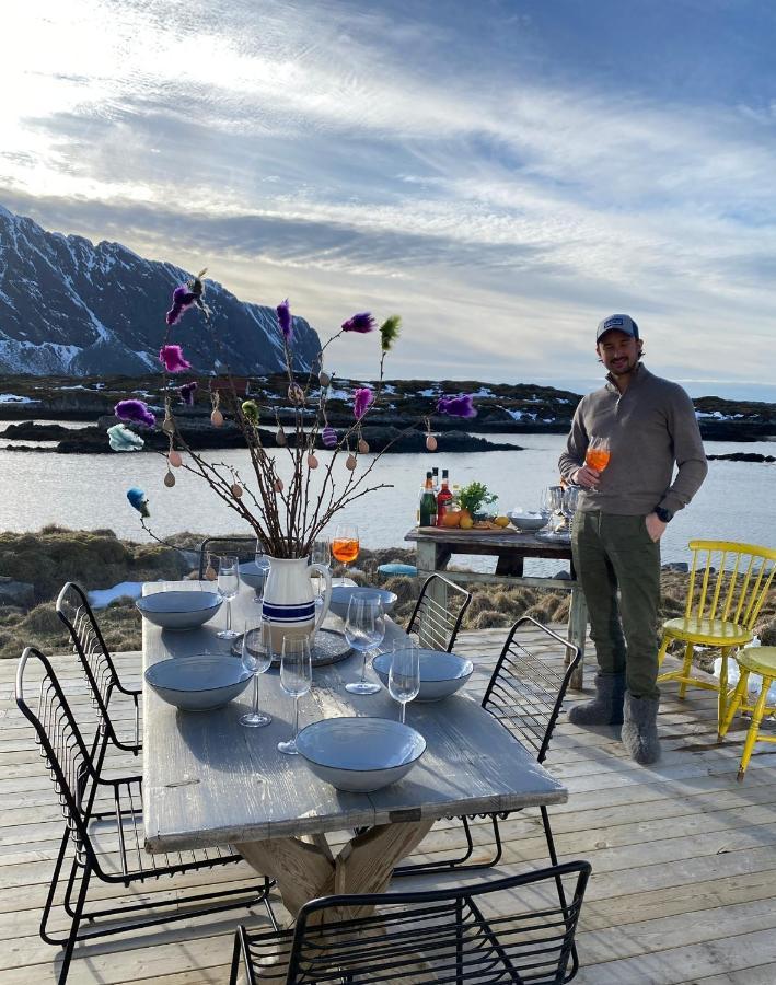 Villa Borgvag - A Unique Seafront Villa In The Heart Of Lofoten Bostad Екстериор снимка